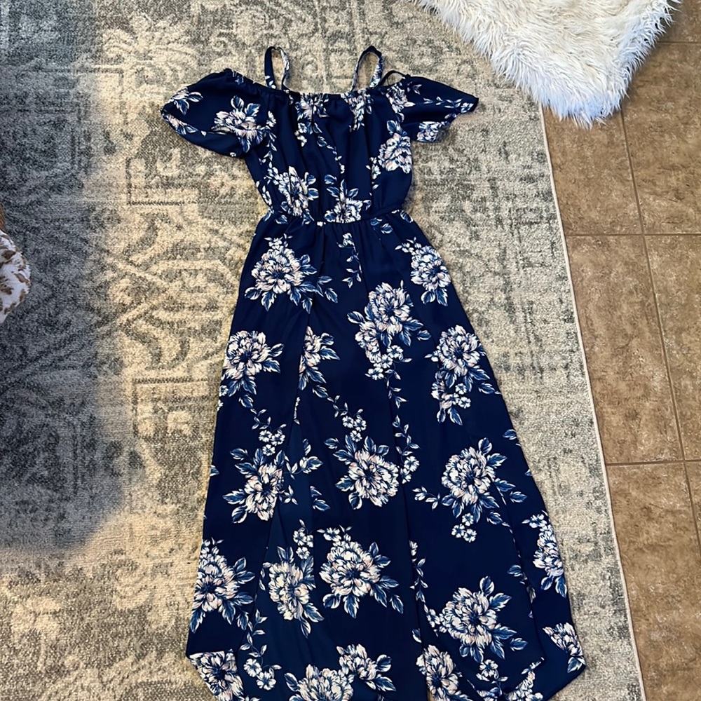 Wide Leg Floral Jumpsuit